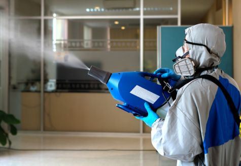 Dezynfekcja dmuchawy rozpylacza mgły